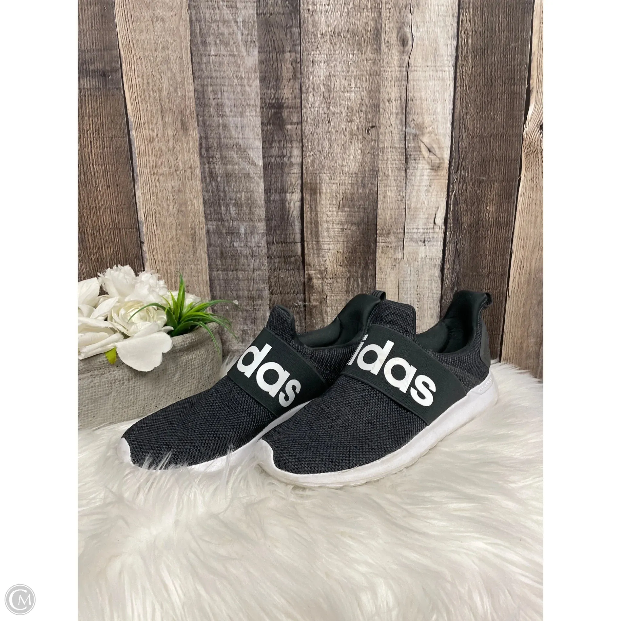 Shoes Athletic By Adidas In Grey, Size: 8