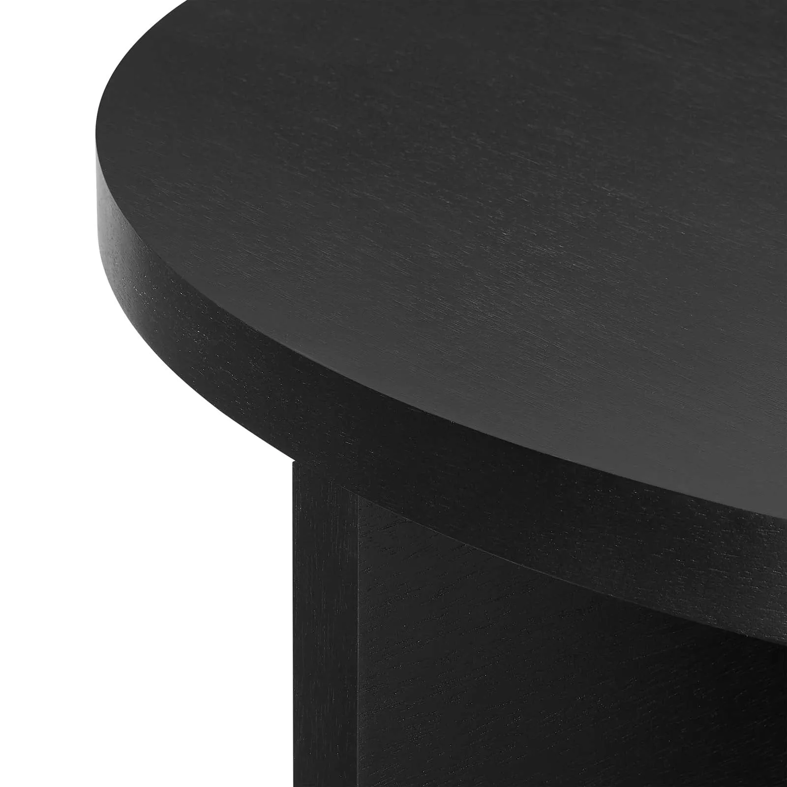 SILAS ROUND WOOD COFFEE TABLE