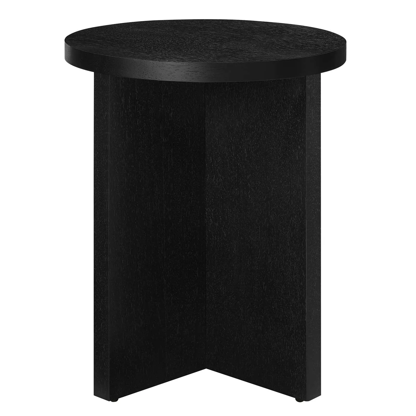 SILAS ROUND WOOD SIDE TABLE