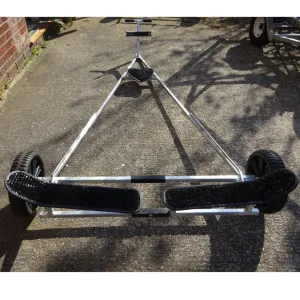 Solo Twin Cradled Trolley (to fit an A-Frame trailer)