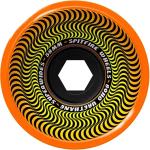 Spitfire 80HD Superwides 80d 58mm Orange Skateboard Wheels