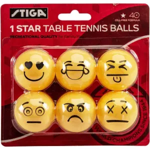 Stiga 1* Emoji Table Tennis Balls