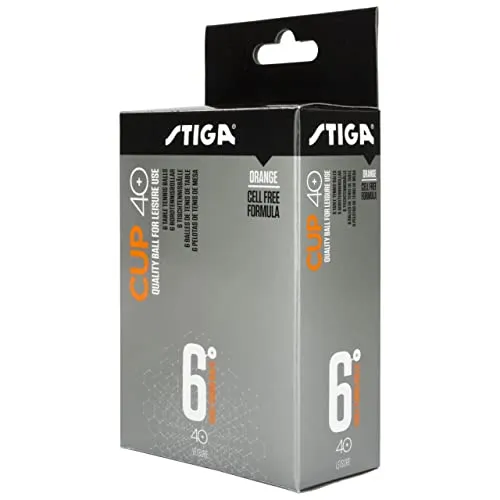 Stiga Cup Table Tennis Balls (Pack of 24 Balls)