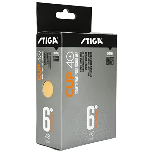 Stiga Cup Table Tennis Balls (Pack of 24 Balls)