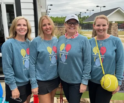 Summer Tennis Racquets Sweatshirt