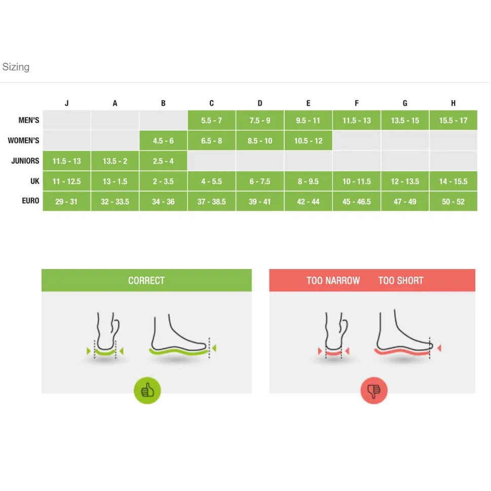 Superfeet Carbon Insoles - For Slim Fitting Athletic Footwear
