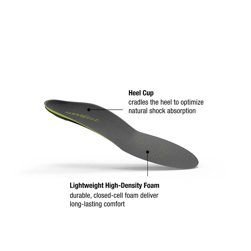 Superfeet Carbon Insoles - For Slim Fitting Athletic Footwear