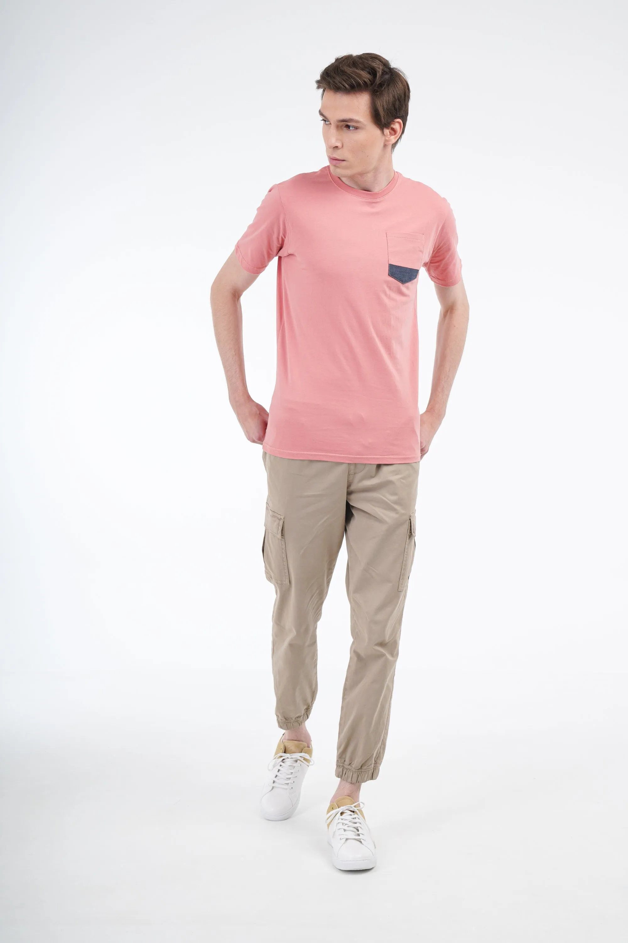 Tan Cargo Trousers