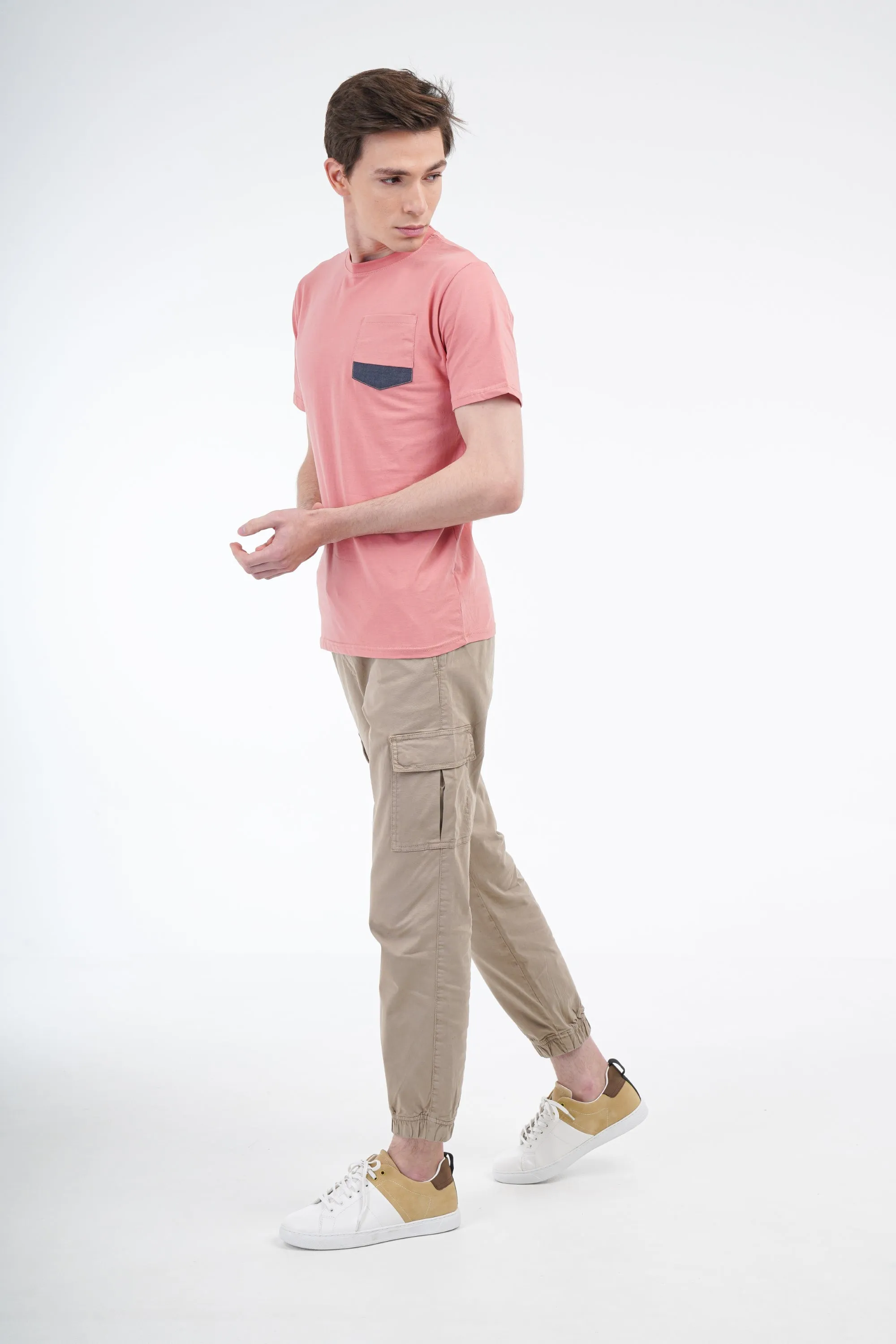 Tan Cargo Trousers