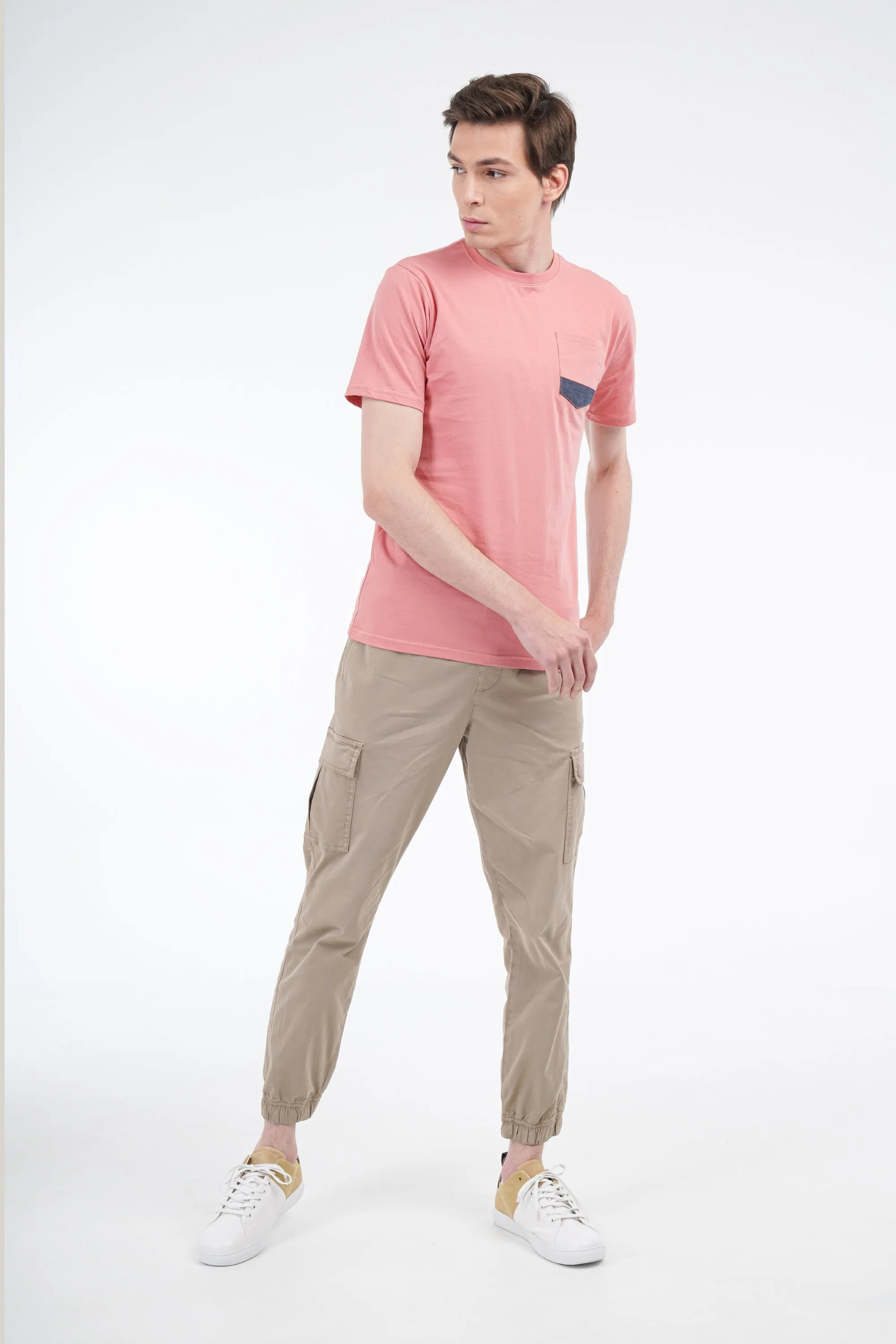 Tan Cargo Trousers