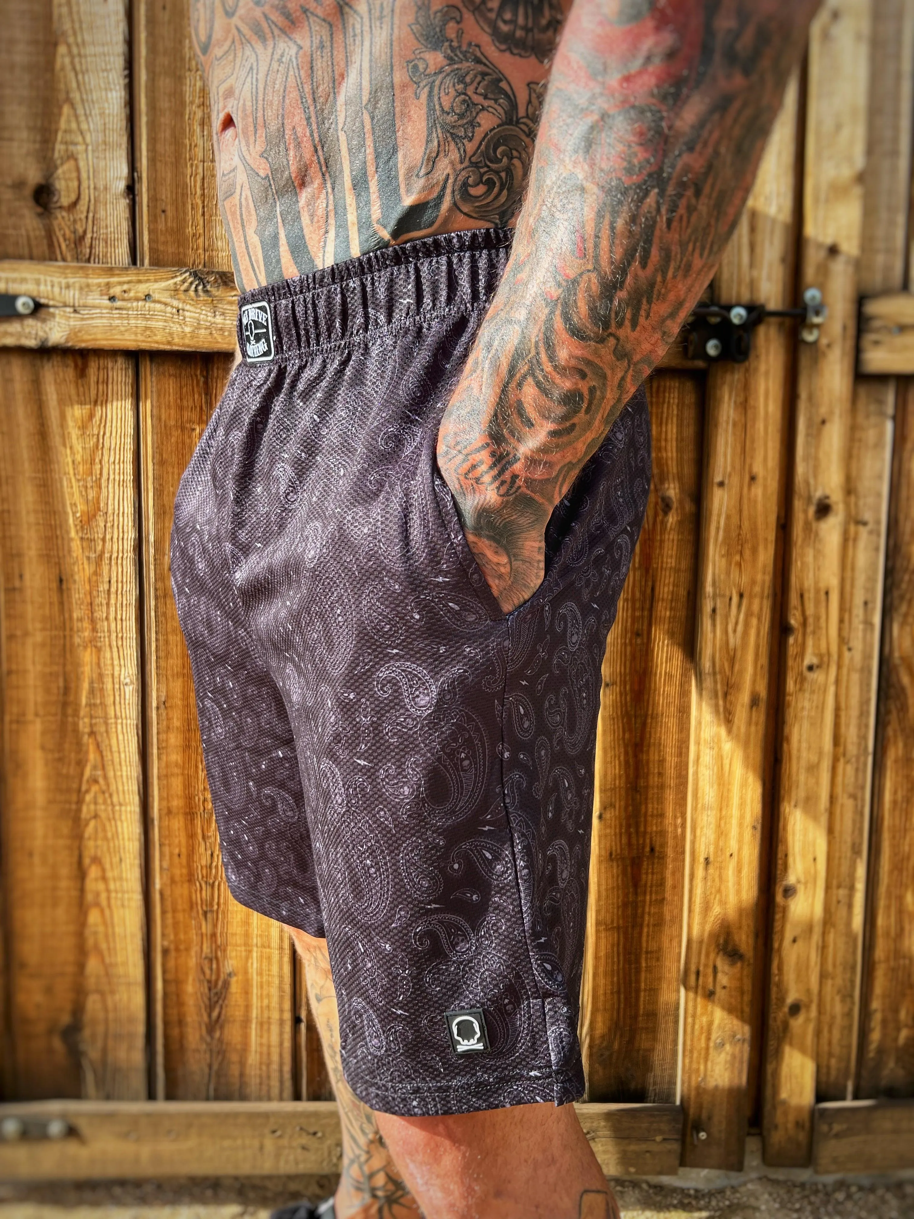 TDC PAISLEY BASKETBALL SHORTS