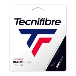 Tecnifibre Black Code 17g(1.24) Tennis String Set