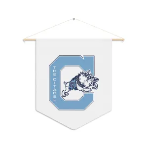 The Citadel, Vintage C, Jumping Bulldog Pennant