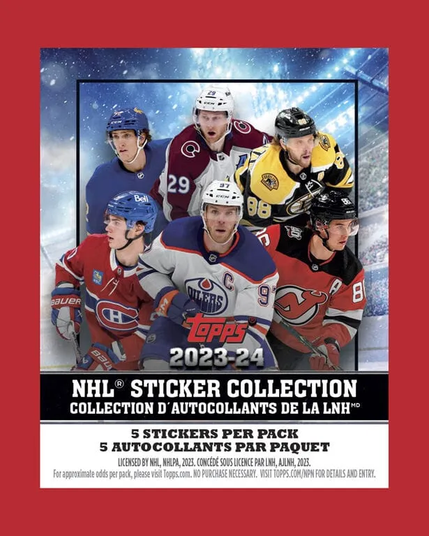 Topps NHL Sticker Packs - 2024