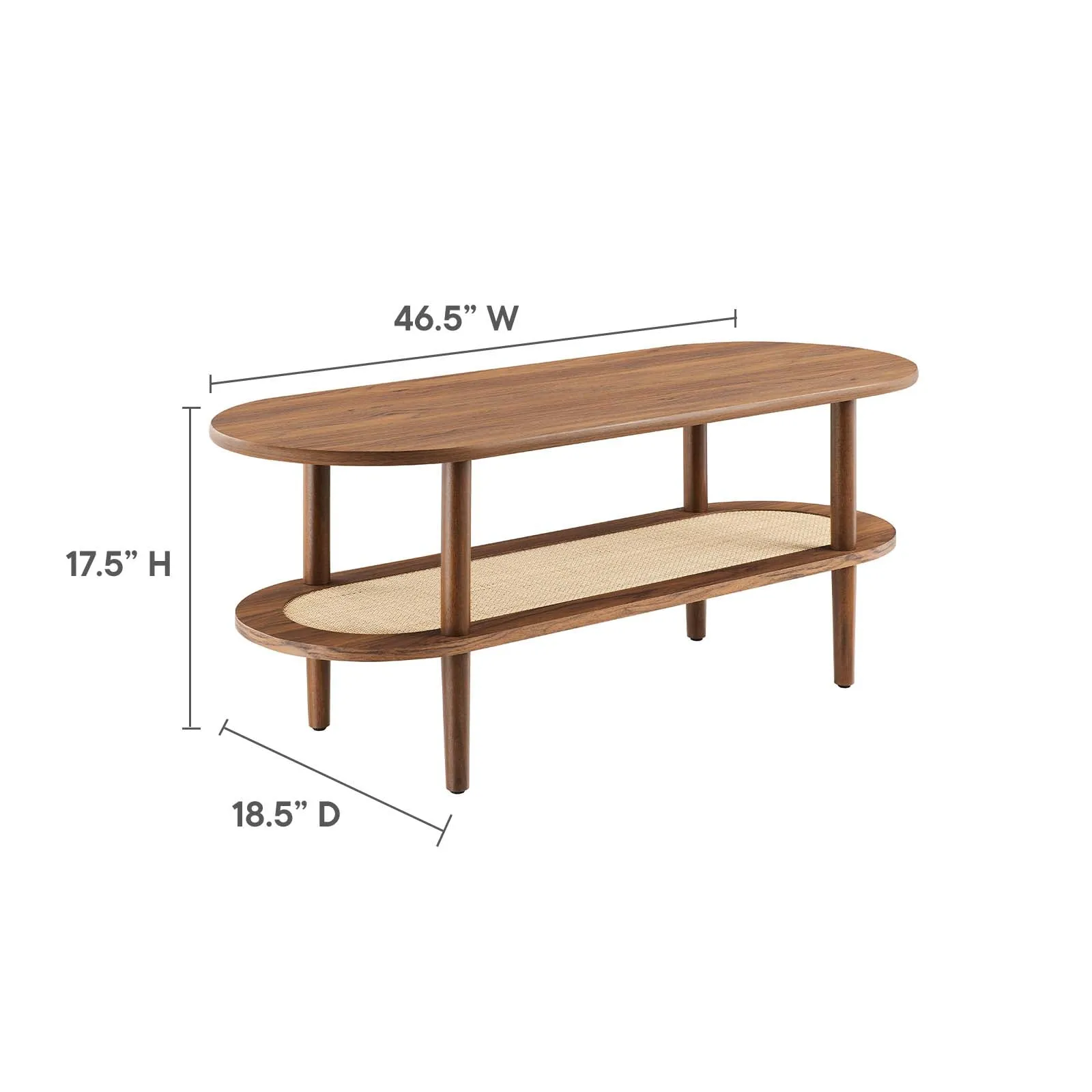 TORUS OVAL COFFEE TABLE