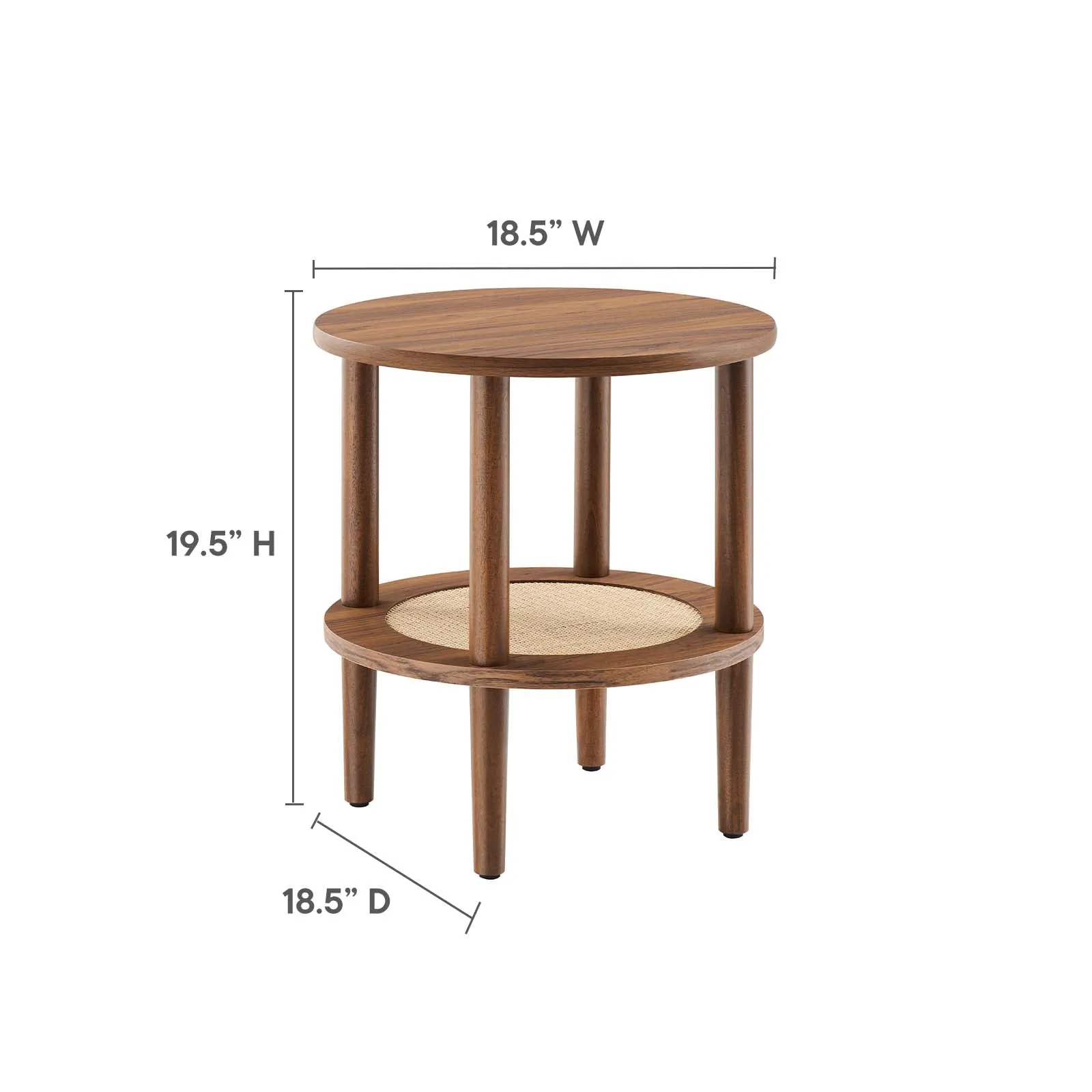 TORUS ROUND SIDE TABLE