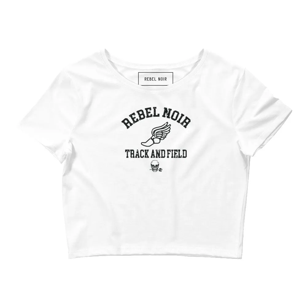 Track & Field Crop Tee