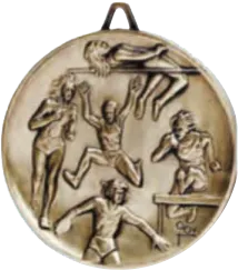 Track & Field Female, High-Quality Satin Finish
