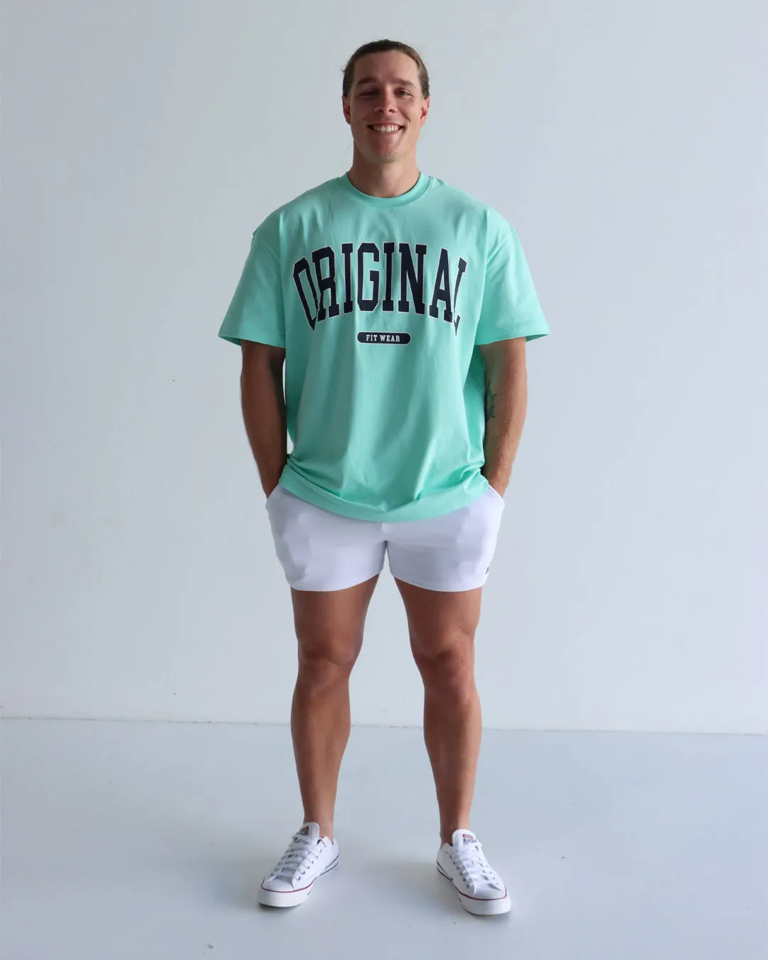 Track & Field Tee - Mint