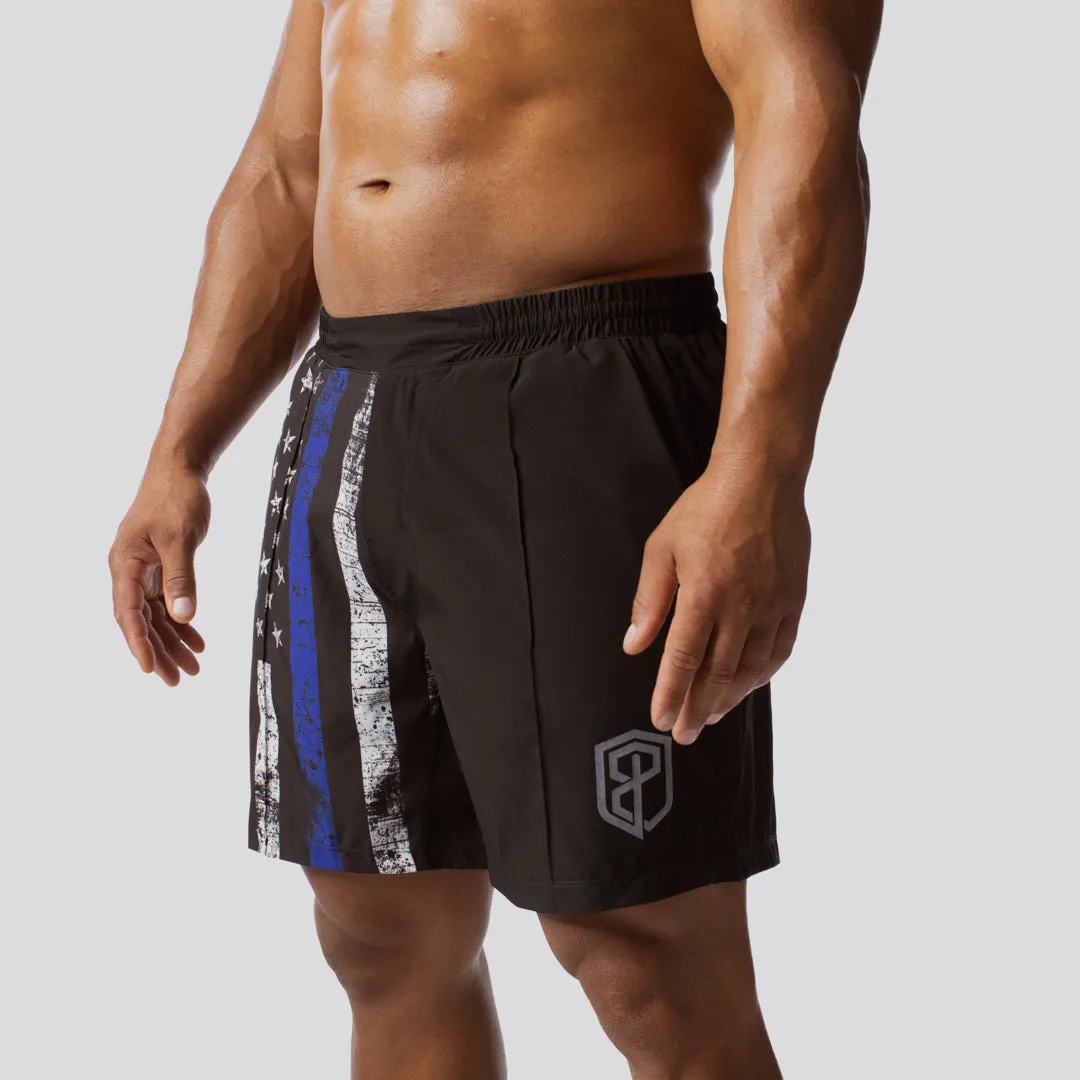 Training Short (Thin Blue Line)