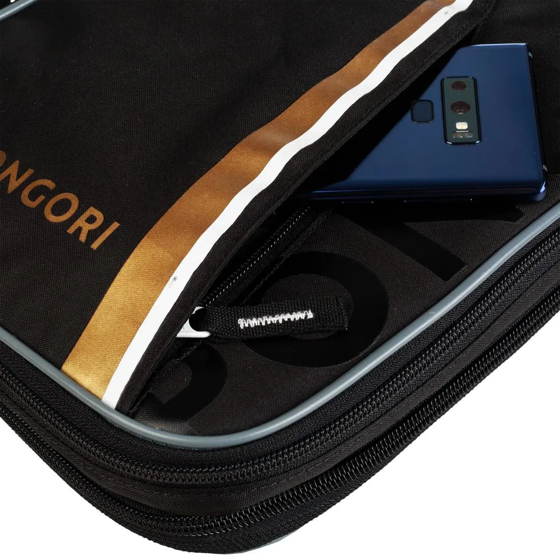 TTC 900 Table Tennis Bat Cover - Black/Gold