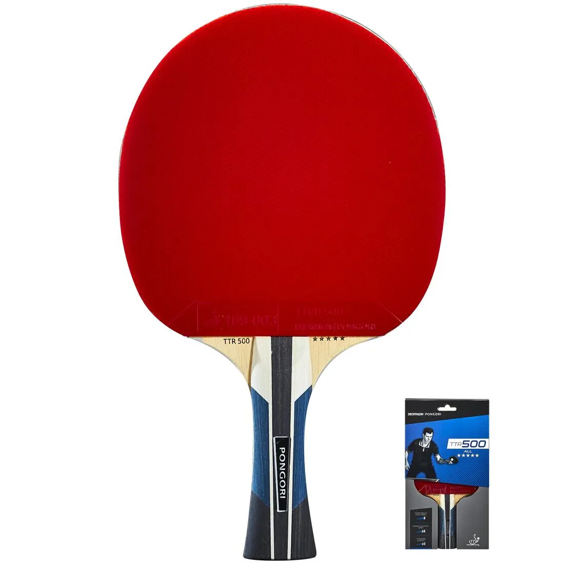 TTR 500 5* Allround Club Table Tennis Bat