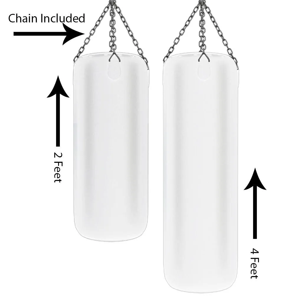Ultimate - Punching Bag 6FT 4FT & 2FT - Hanging Chain Included - Heavy Shell  Empty