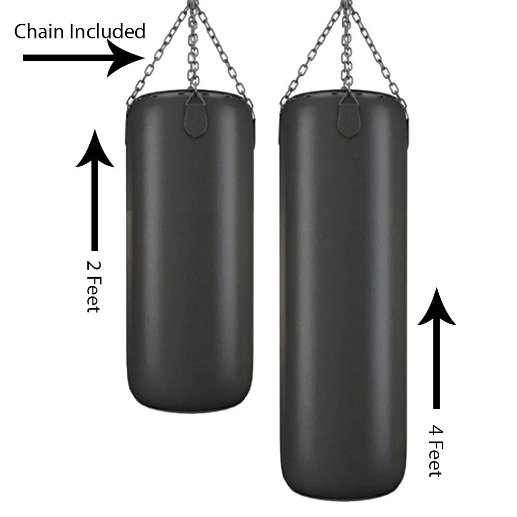 Ultimate - Punching Bag 6FT 4FT & 2FT - Hanging Chain Included - Heavy Shell  Empty