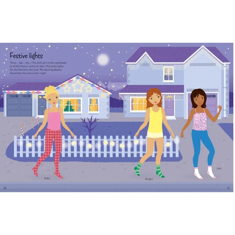 Usborne Winter Wonderland Sticker Dolls