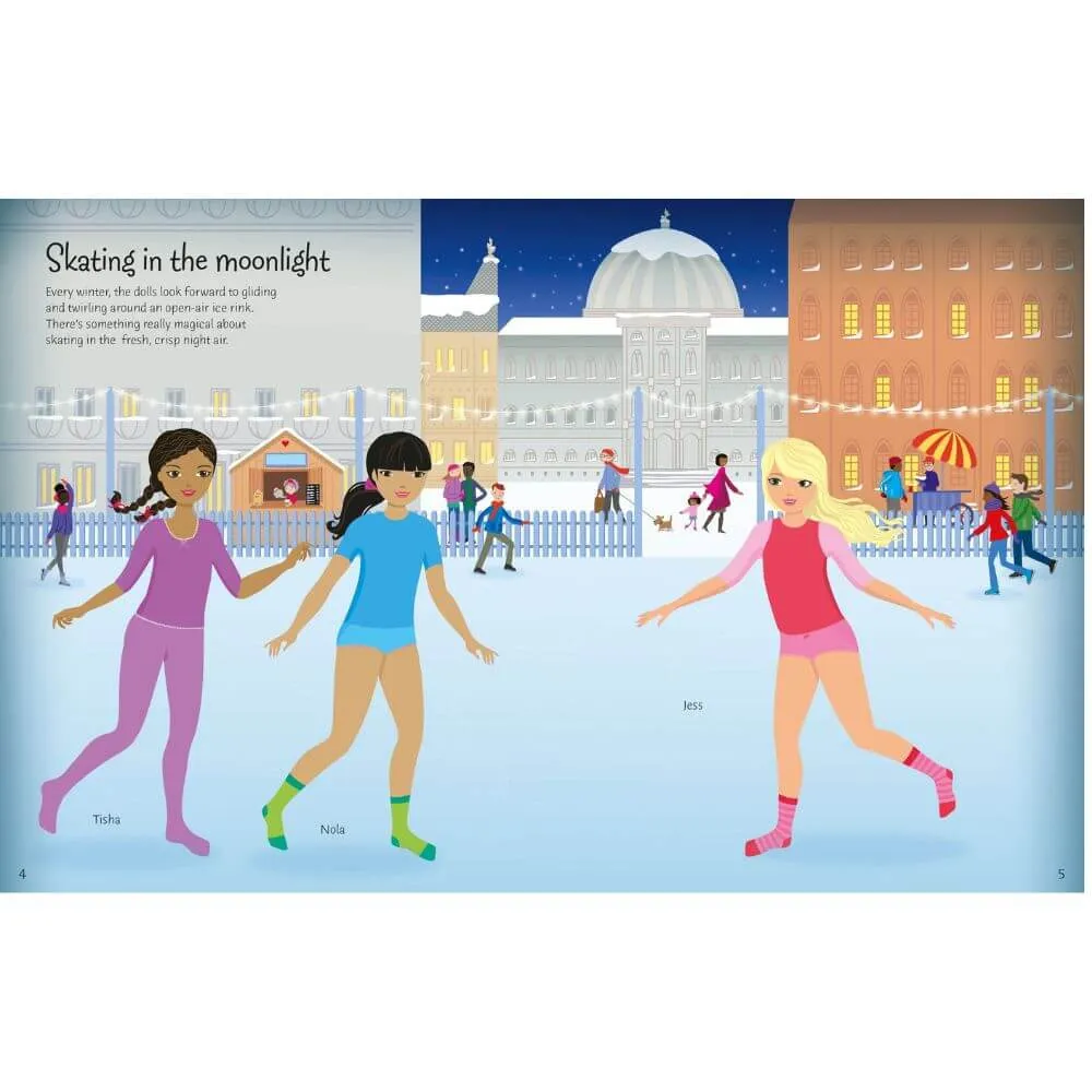 Usborne Winter Wonderland Sticker Dolls