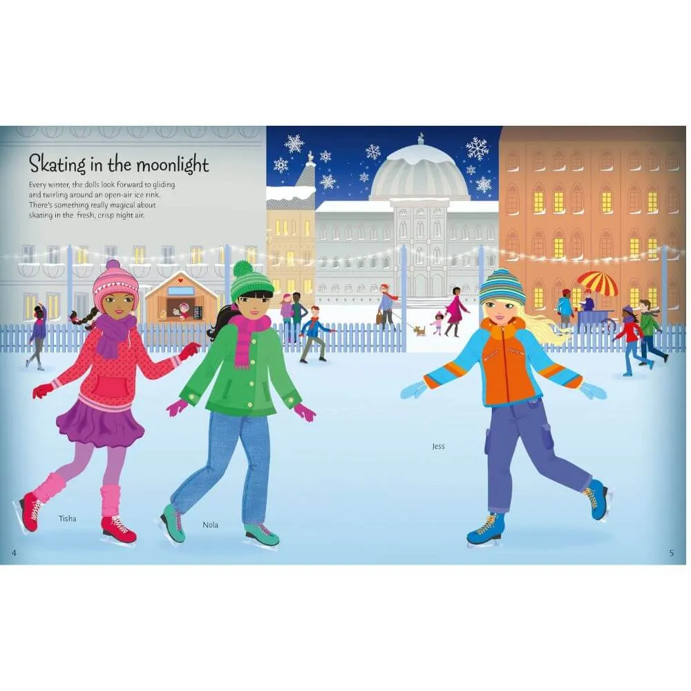 Usborne Winter Wonderland Sticker Dolls