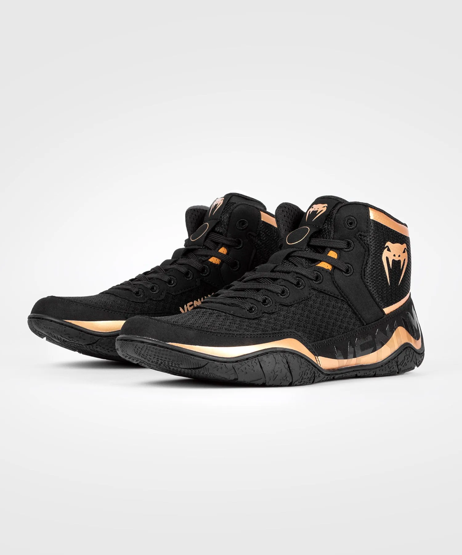Venum Elite Scarpe da Lotta - Nero/Bronzo