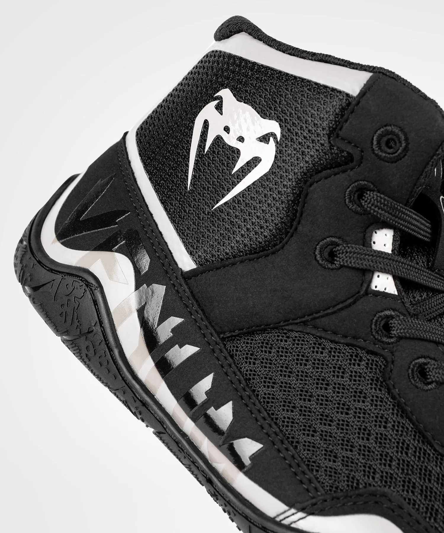Venum Elite Scarpe da wrestling - Nero/Sabbia