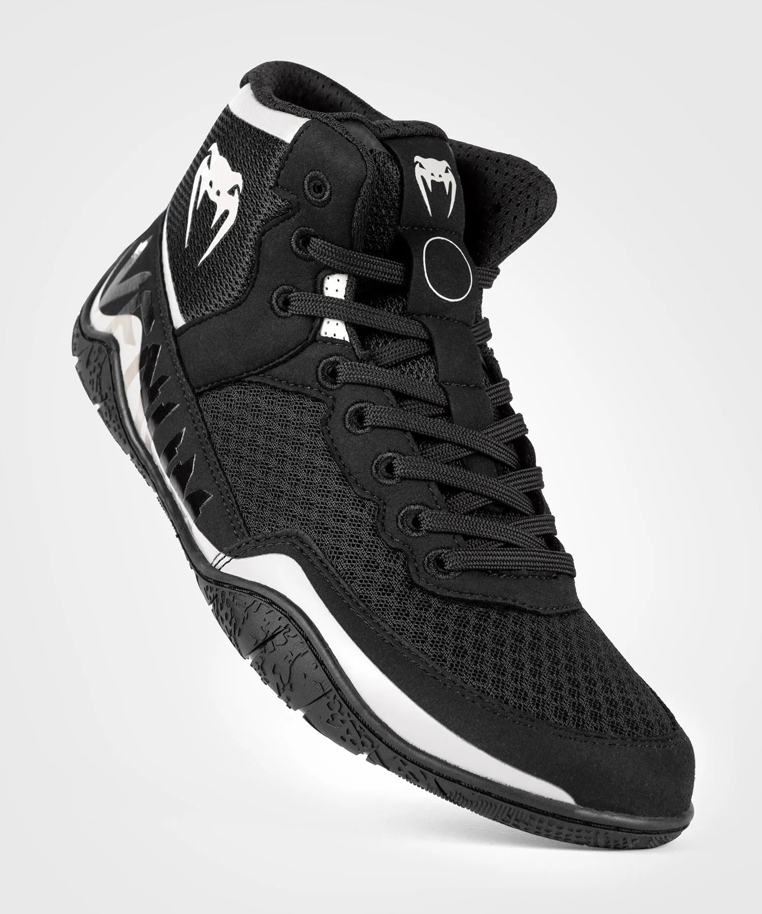 Venum Elite Scarpe da wrestling - Nero/Sabbia