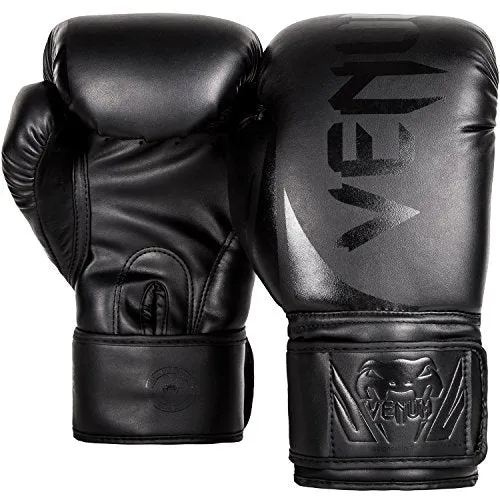 Venum US-VENUM-2049-114-14oz Challenger 2.0 Boxing Gloves, Men's 14oz (Black)
