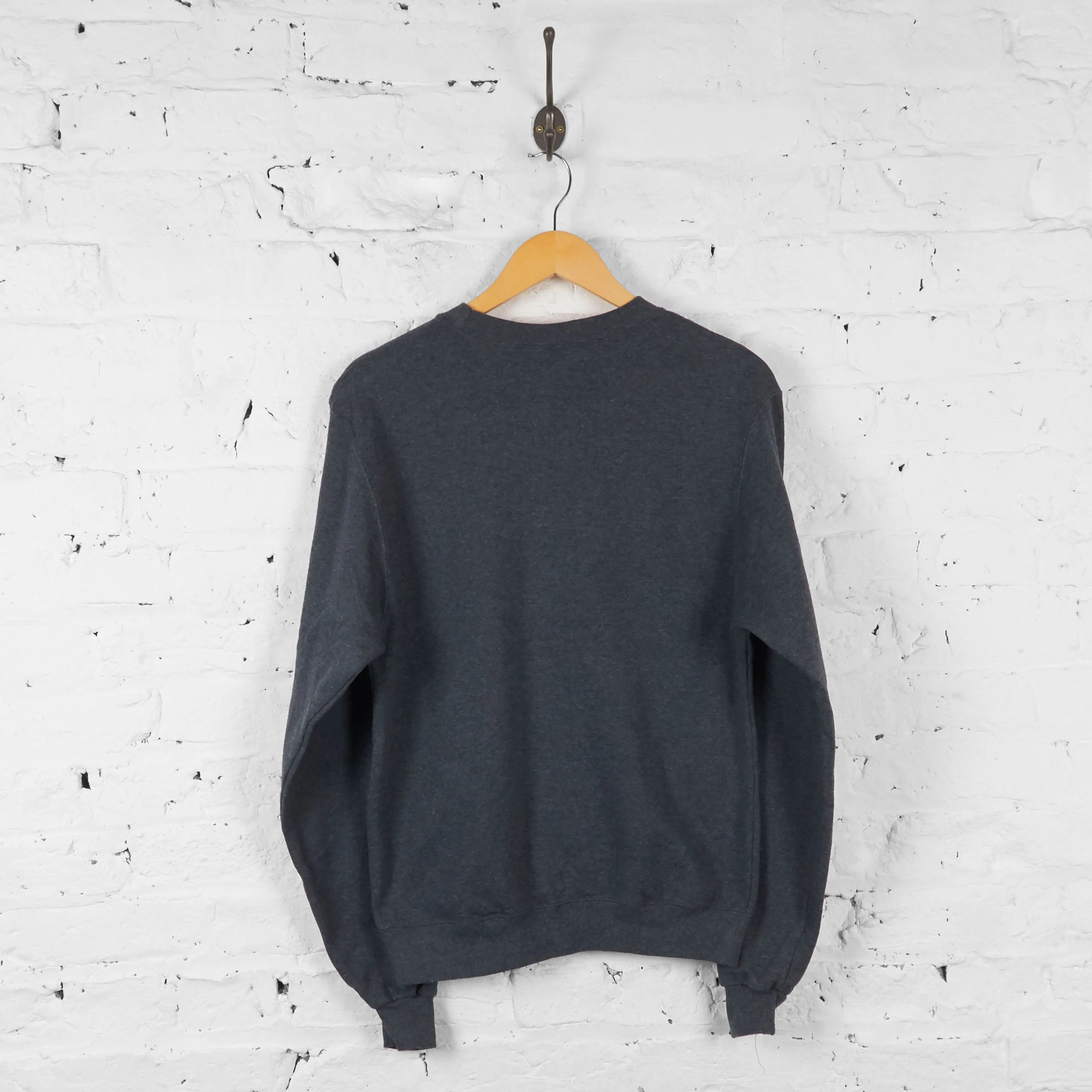 Vintage Champion Sweatshirt - Grey - S