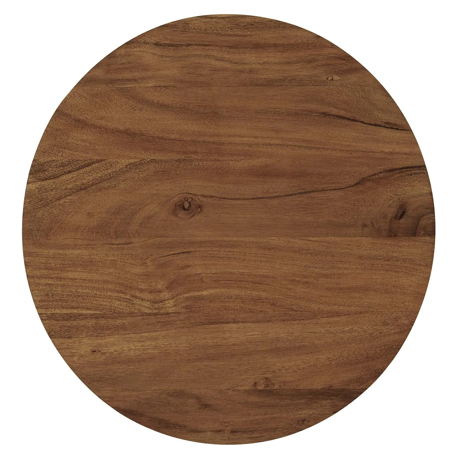 VIVA ROUND ACACIA WOOD SIDE TABLE