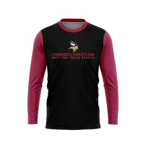 VOORHEES WRESTLING Sublimated Long Sleeve Jersey