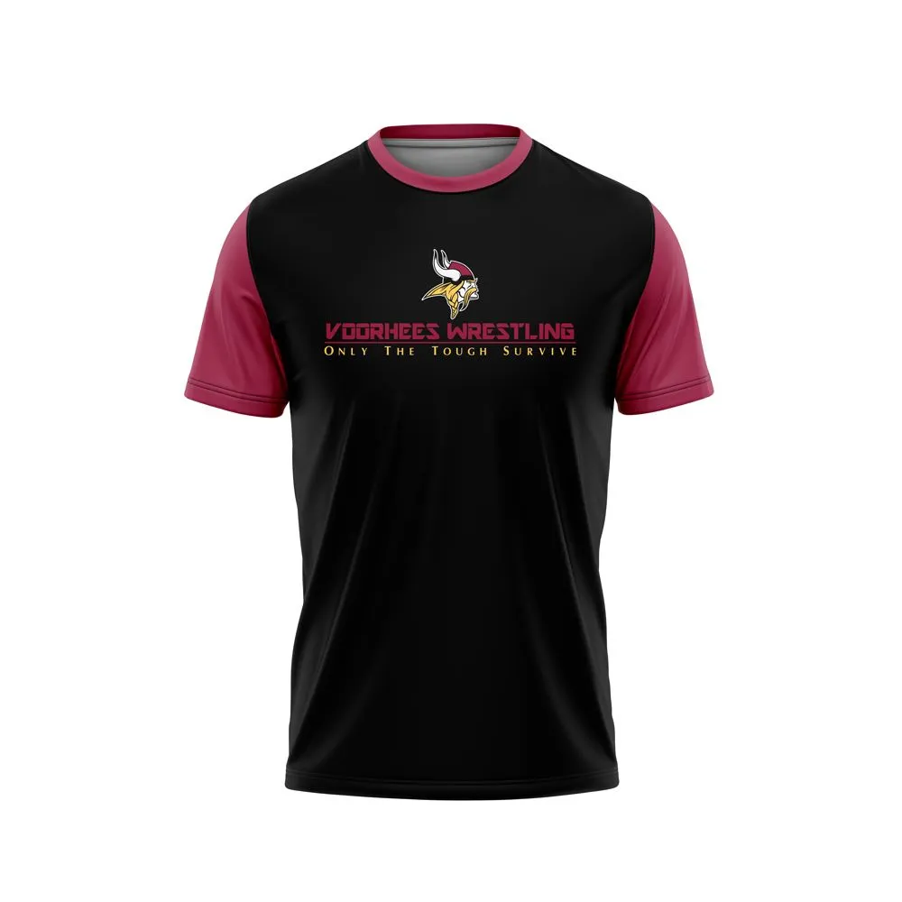 VOORHEES WRESTLING Sublimated Short Sleeve Jersey
