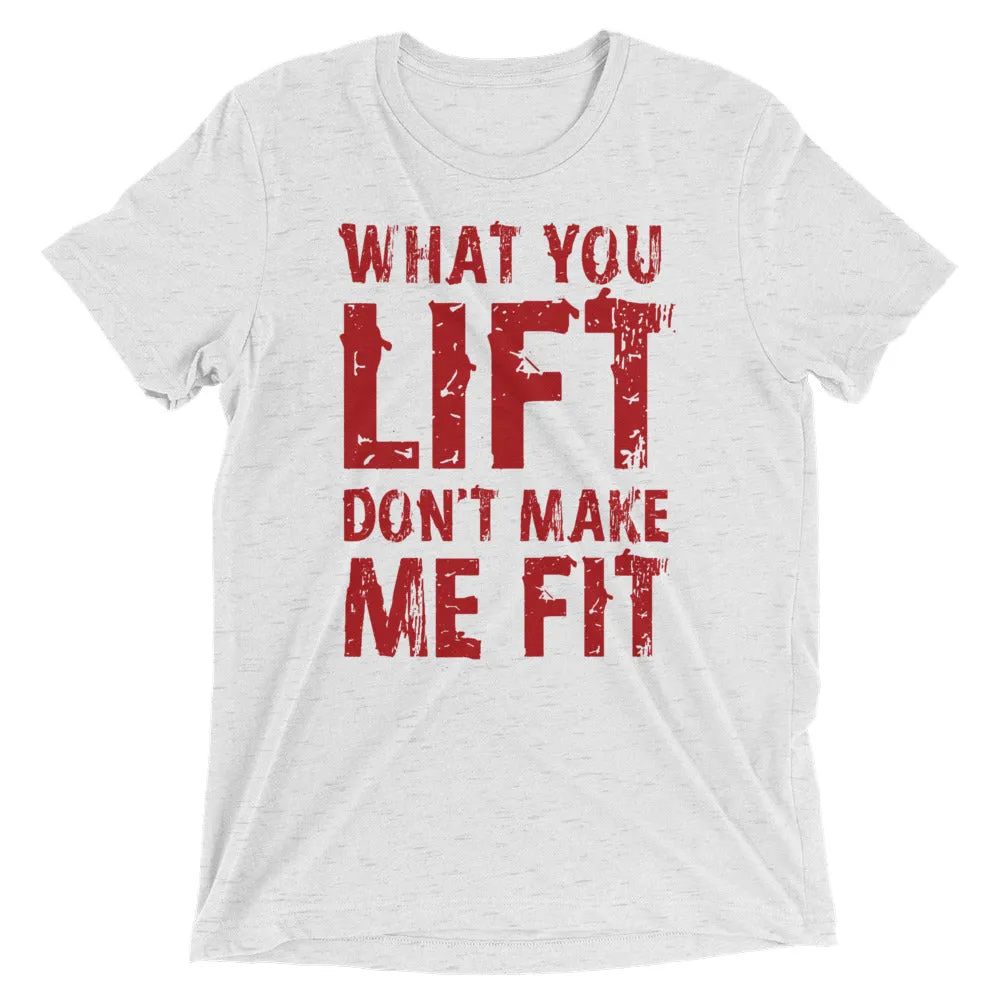What You Lift Short Sleeve T-Shirt White