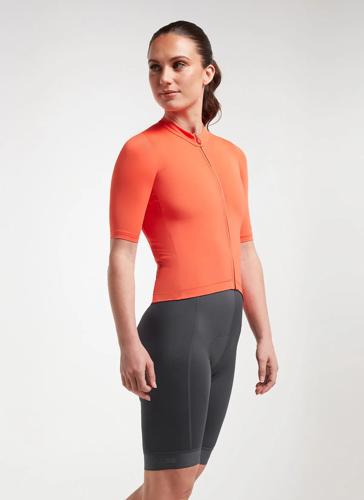 Women's Essentials TEAM Jersey - Mandarin Red