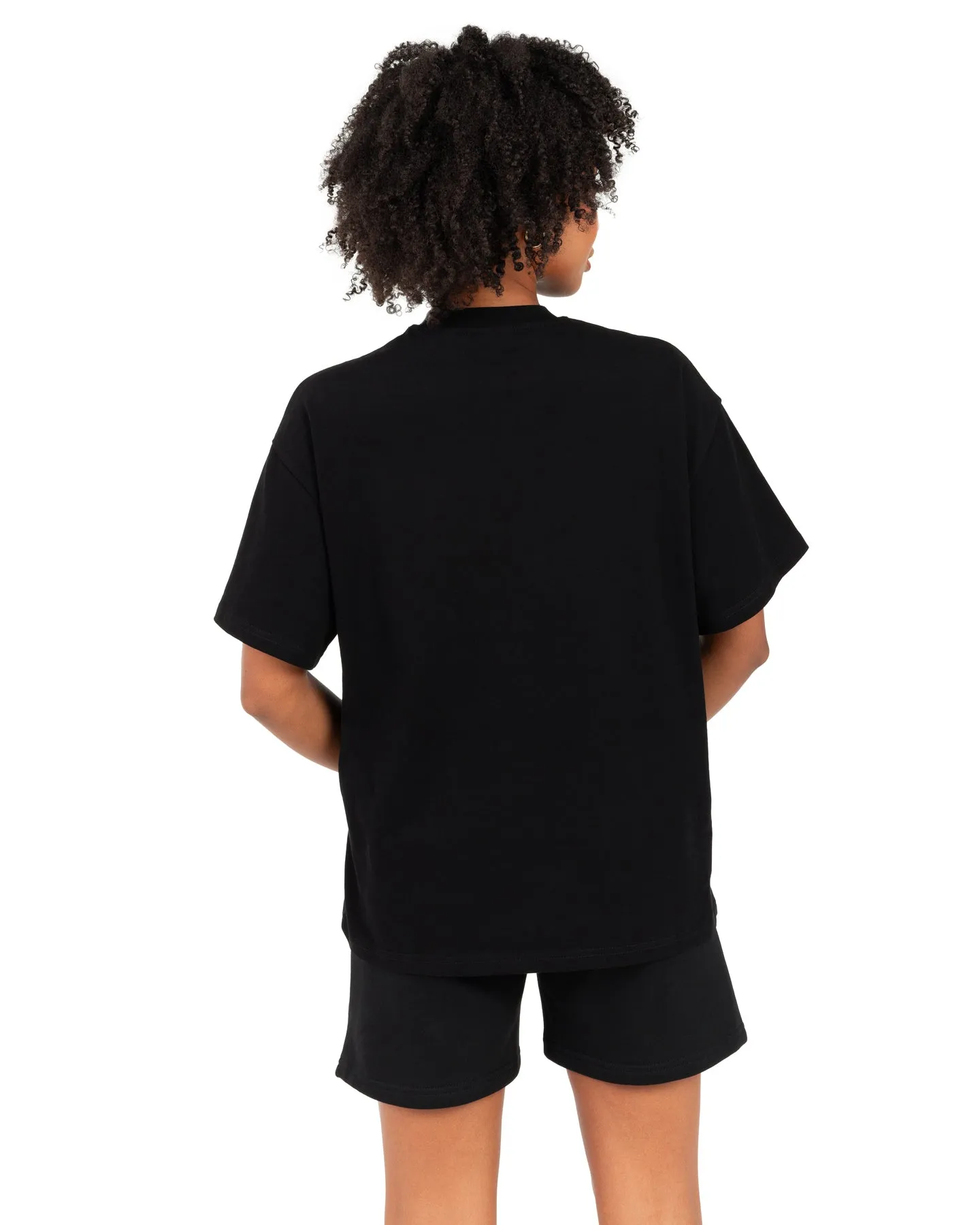 Women's Track & Field Oversized Tee - Black
