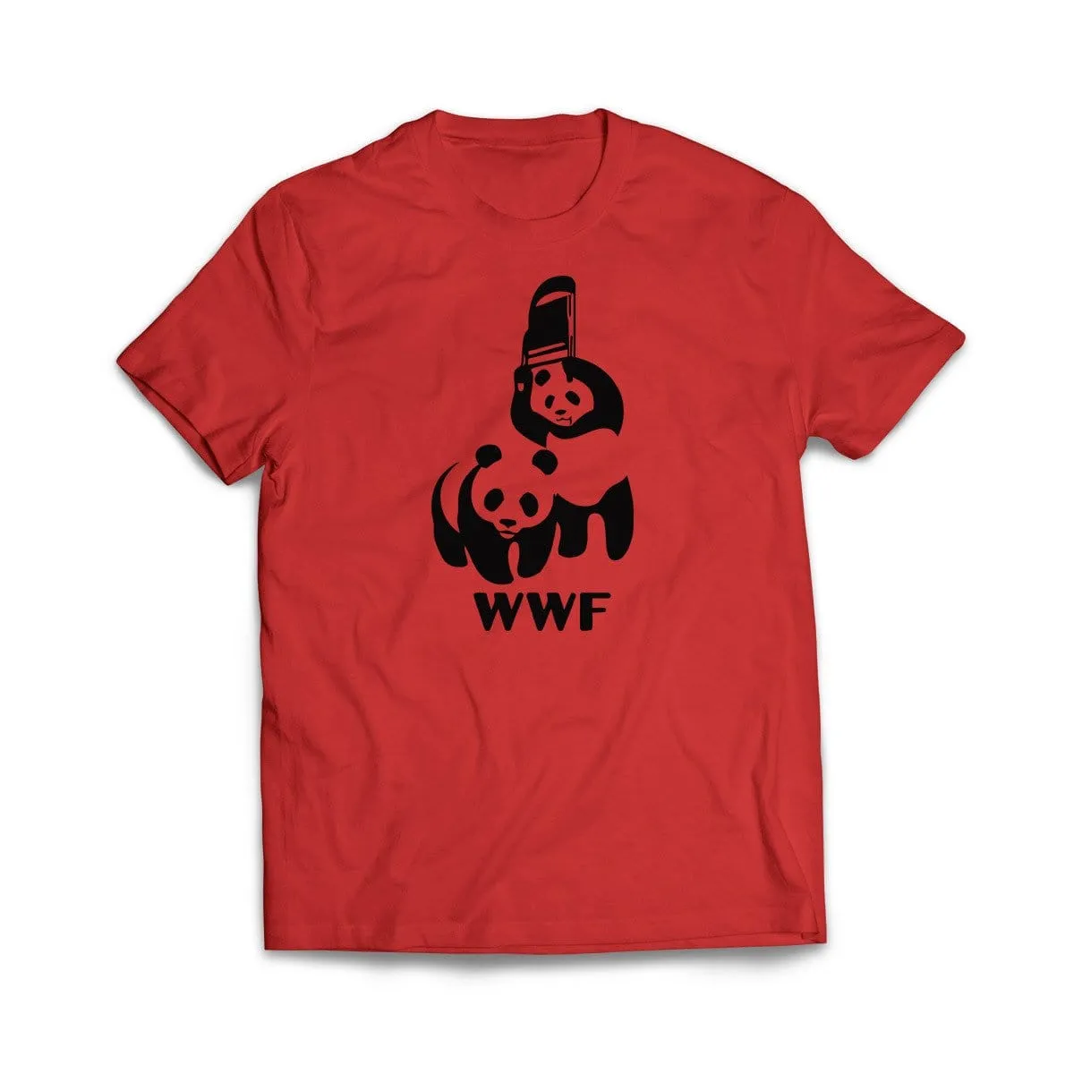 WWF Panda Wrestling T-Shirt
