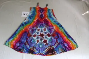XL Long Ribbon Strap Dress