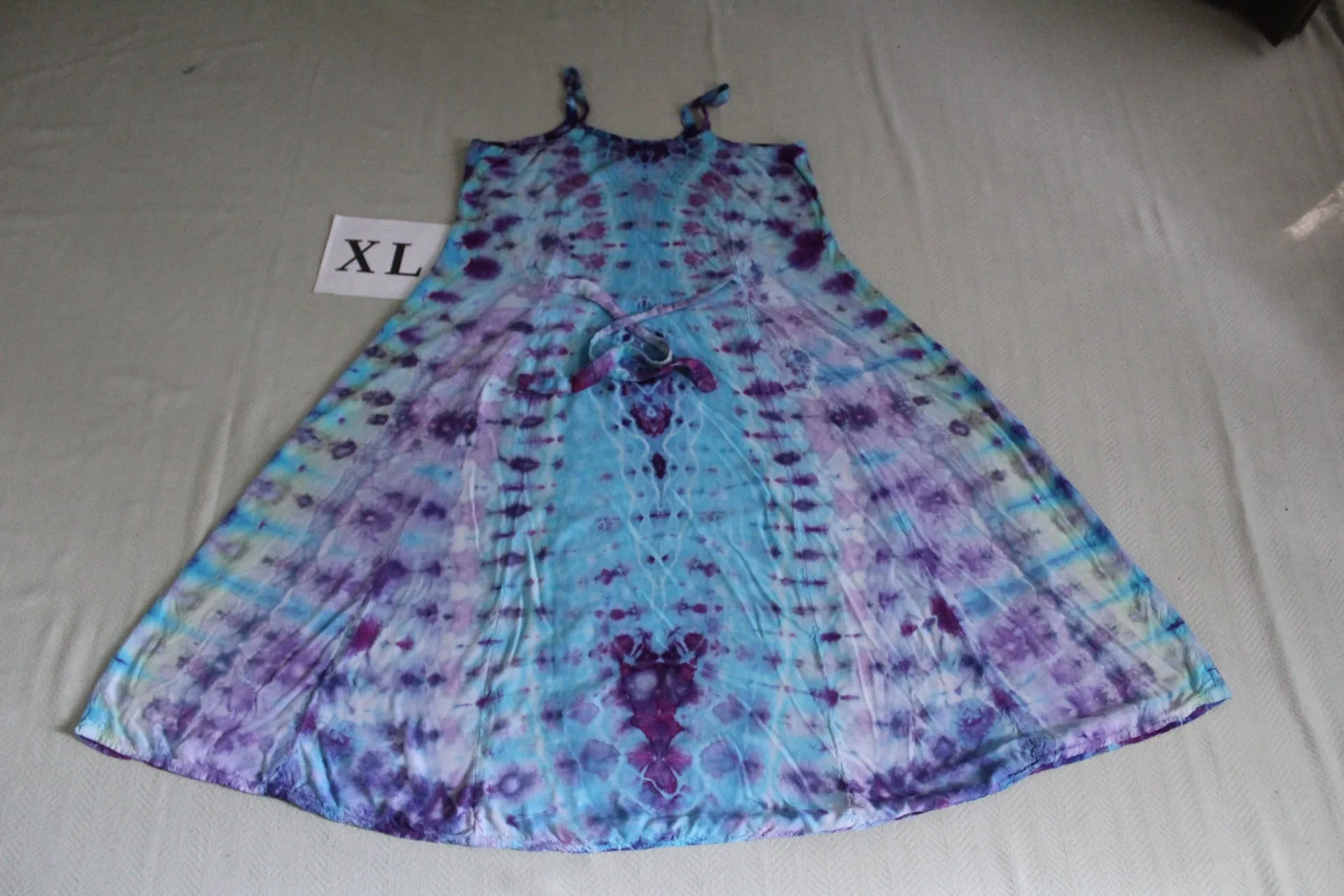 XL Long Ribbon Strap Dress