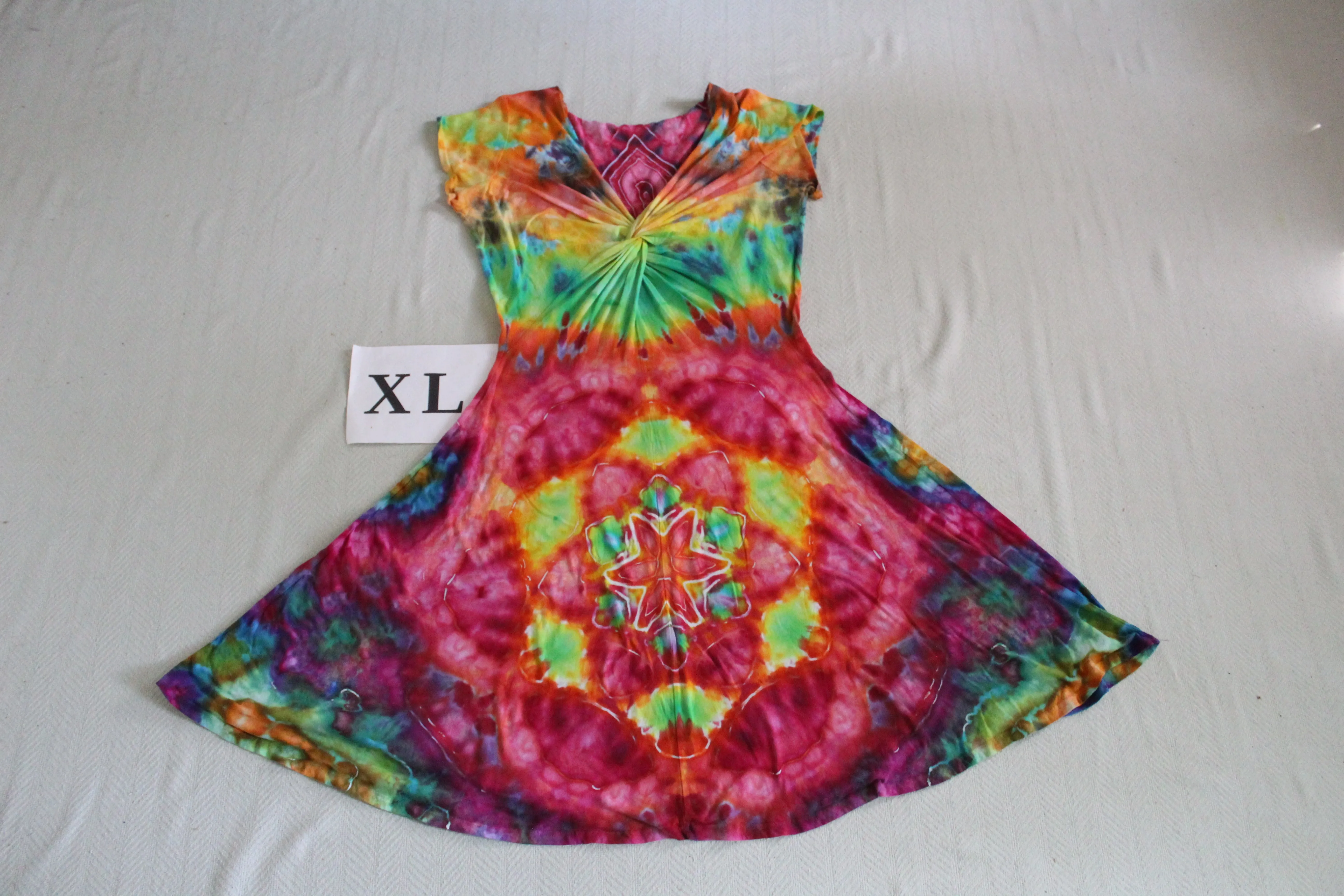 XL Twisted Front Dress