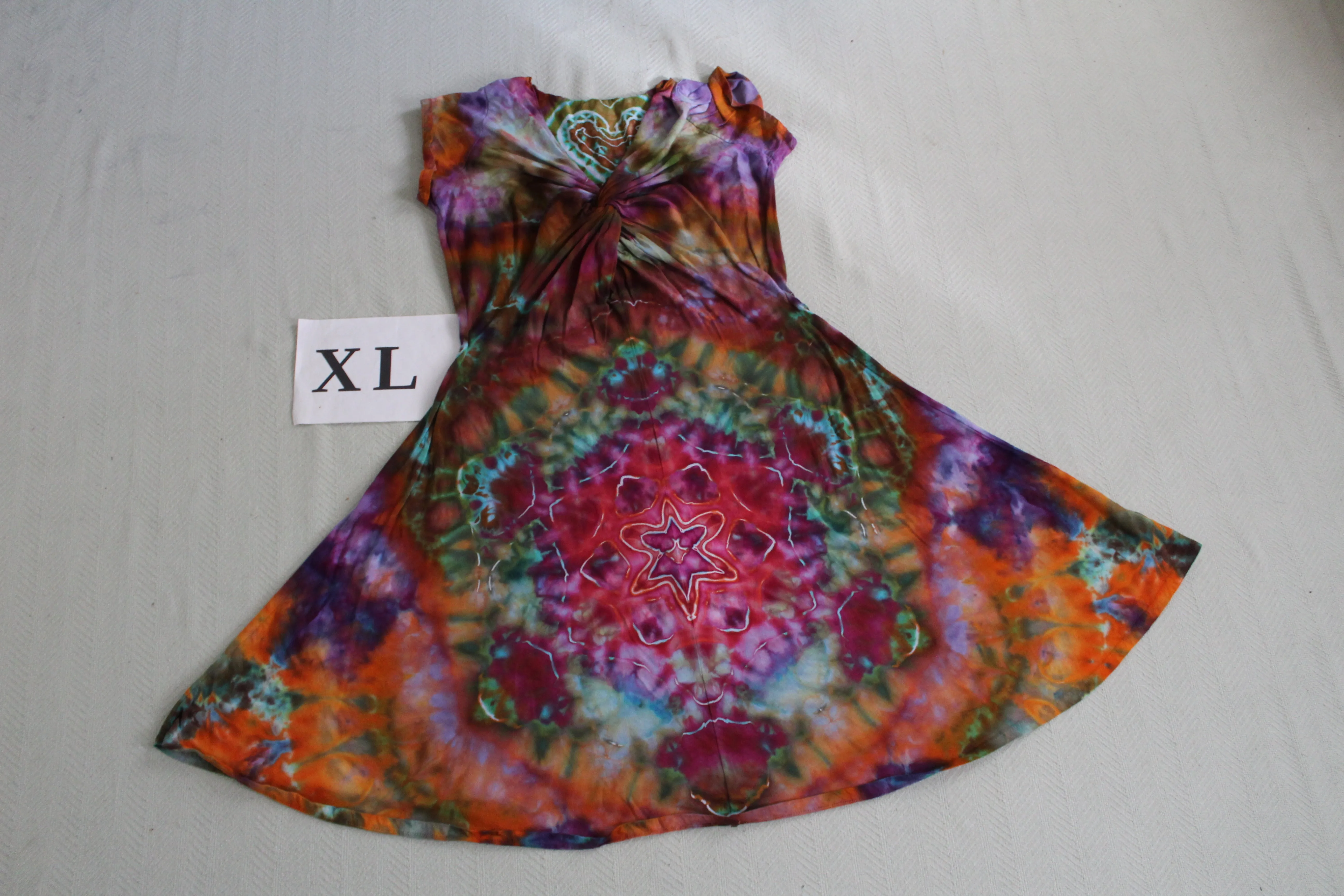 XL Twisted Front Dress