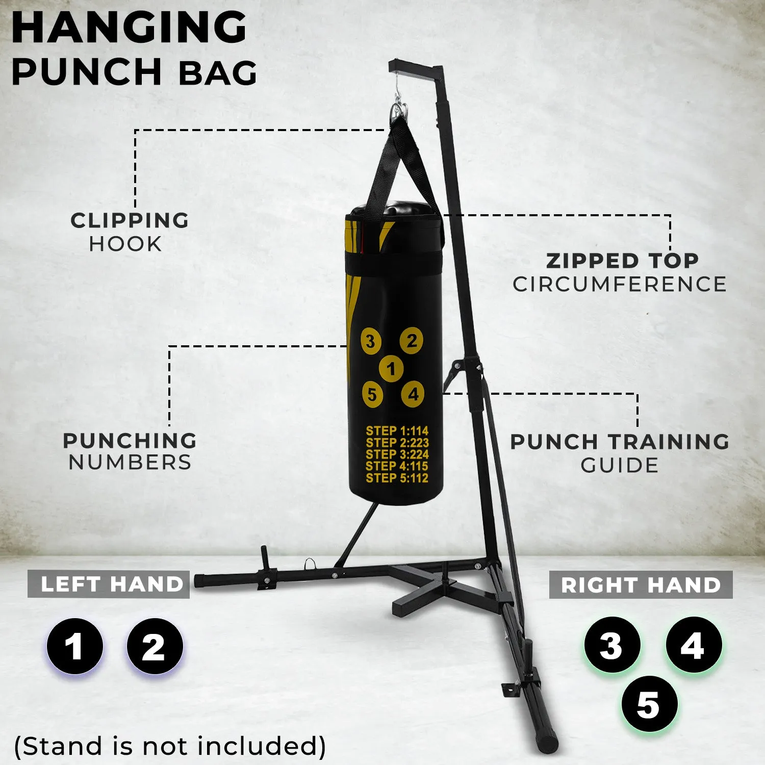 Xn8 Brio Punch Bag 3ft