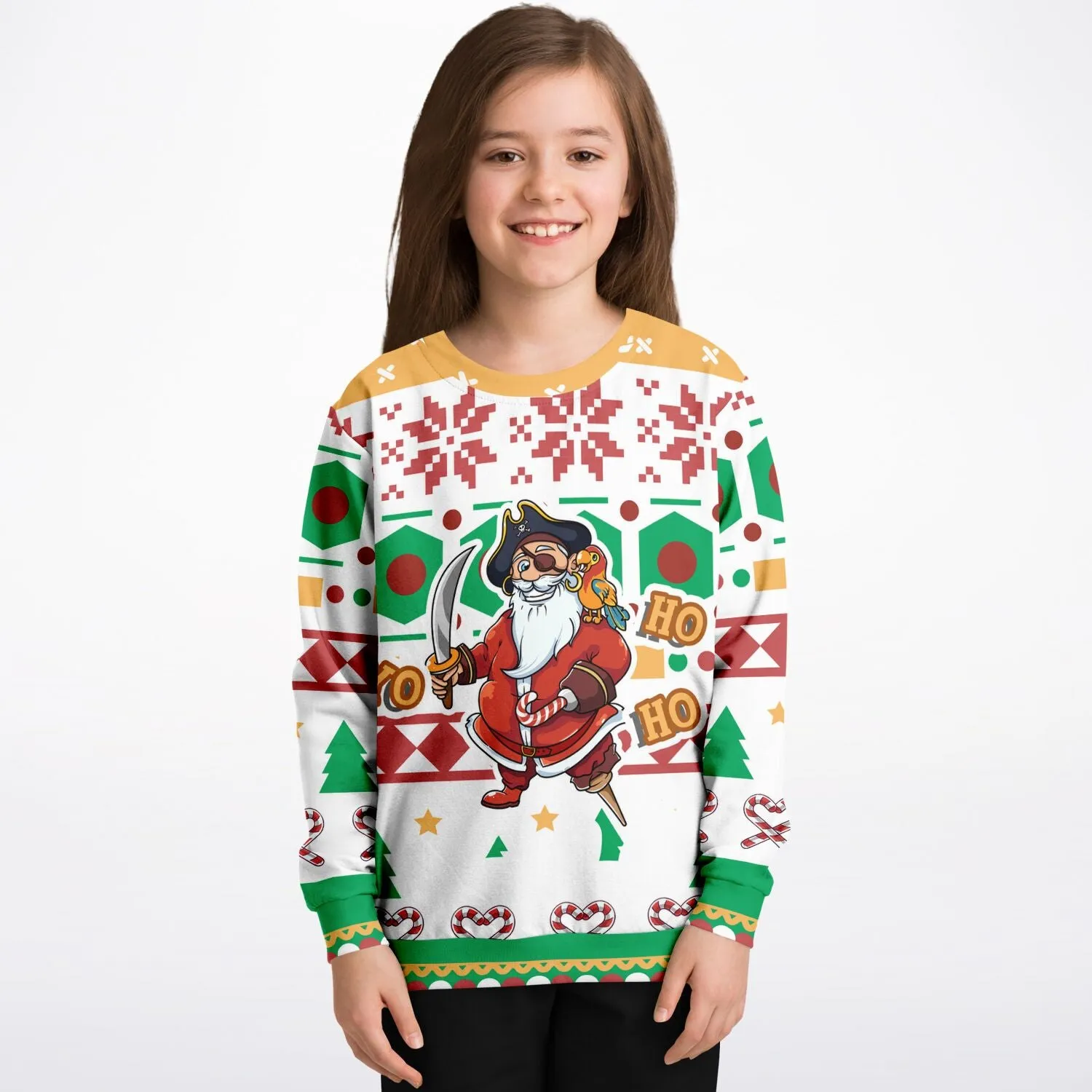 Yo Ho Ho - Athletic Kids/Youth Sweatshirt