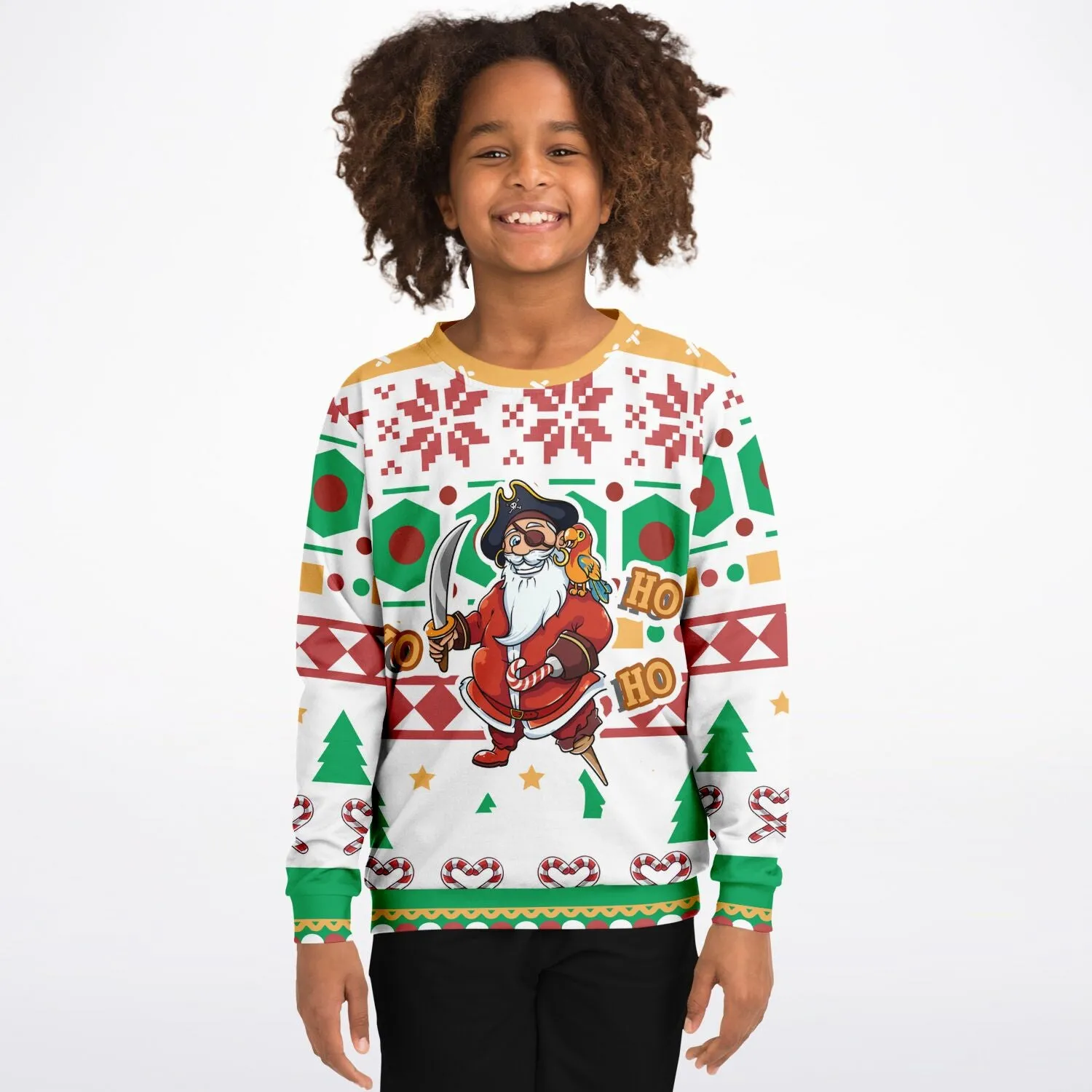 Yo Ho Ho - Athletic Kids/Youth Sweatshirt